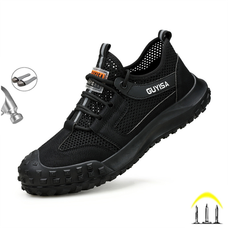 Crossfit Male - Work Sneakers Steel Toe Shoes Men