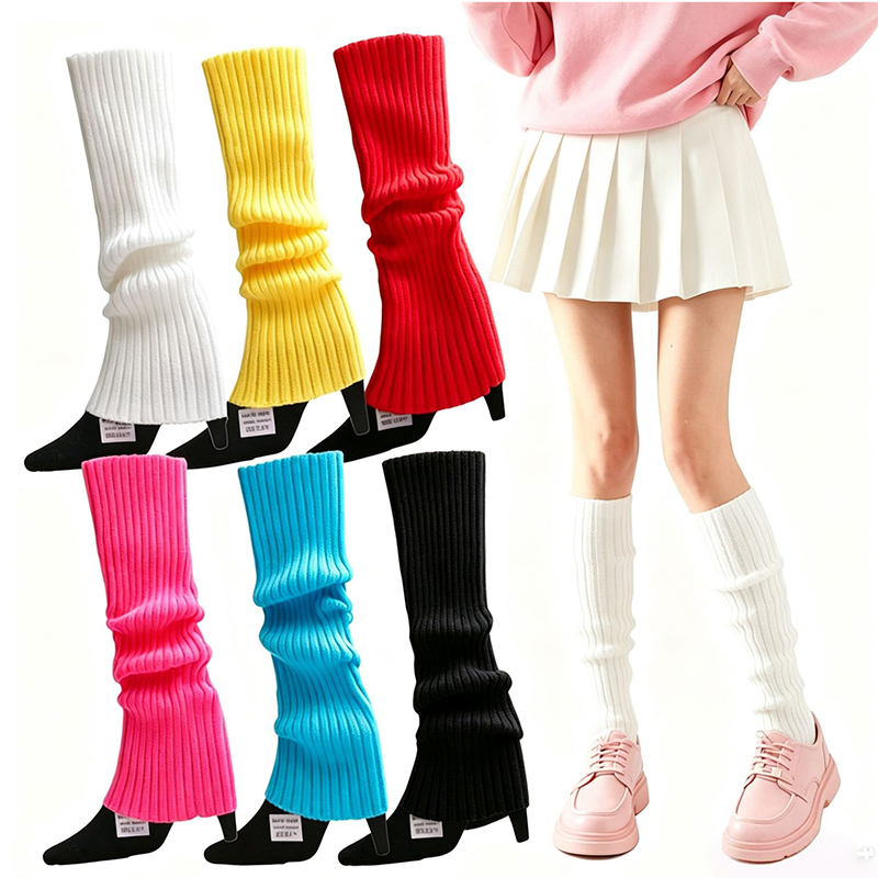 Ribbed Knit Leg Warmers for Wo - đánh giá và giá Knee Sleeve Pair