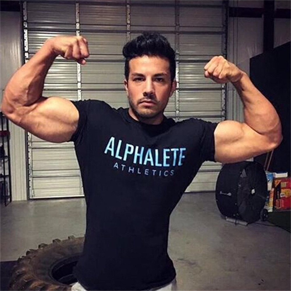New Cotton Casual Print T-shir - đánh giá và giá Crossfit Male