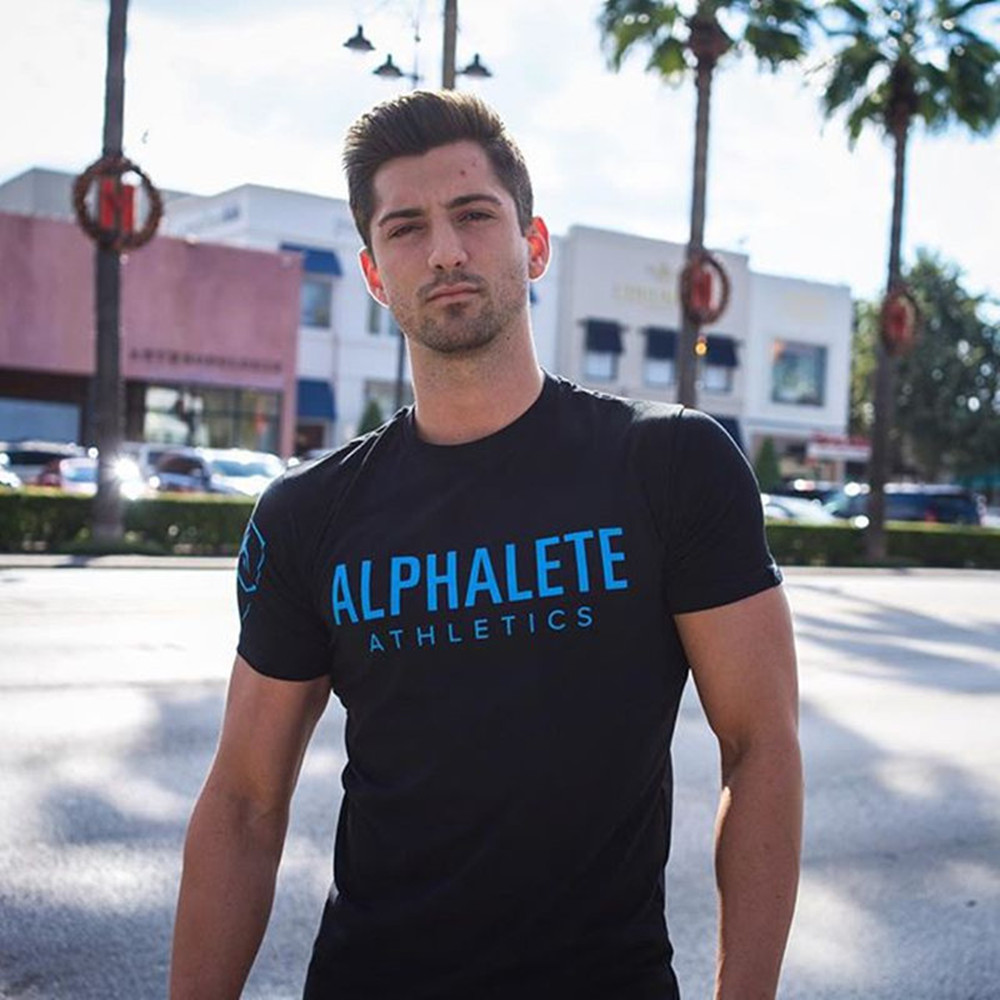 New Cotton Casual Print T-shir - đánh giá và giá Crossfit Male