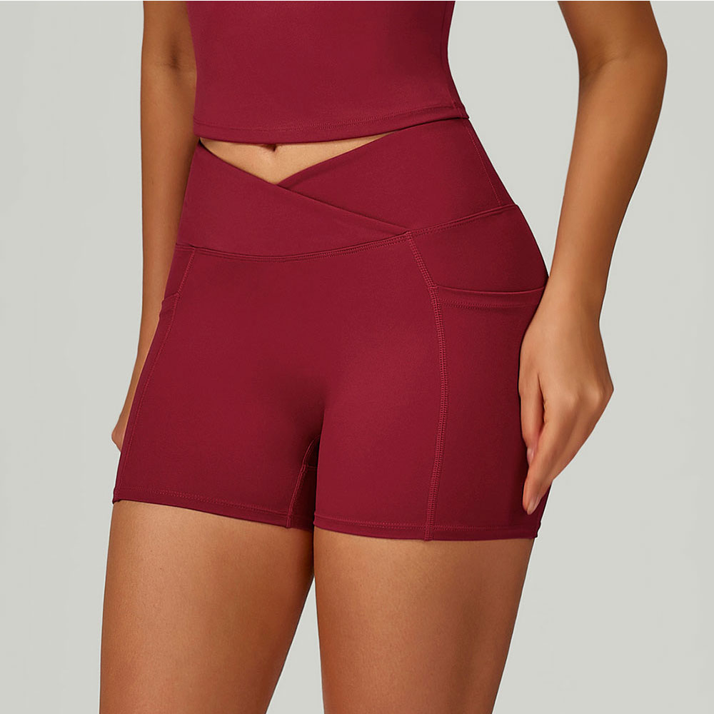 Cross Waist Head Yoga Shorts H - đánh giá và giá Crossfit Workout With Equipment