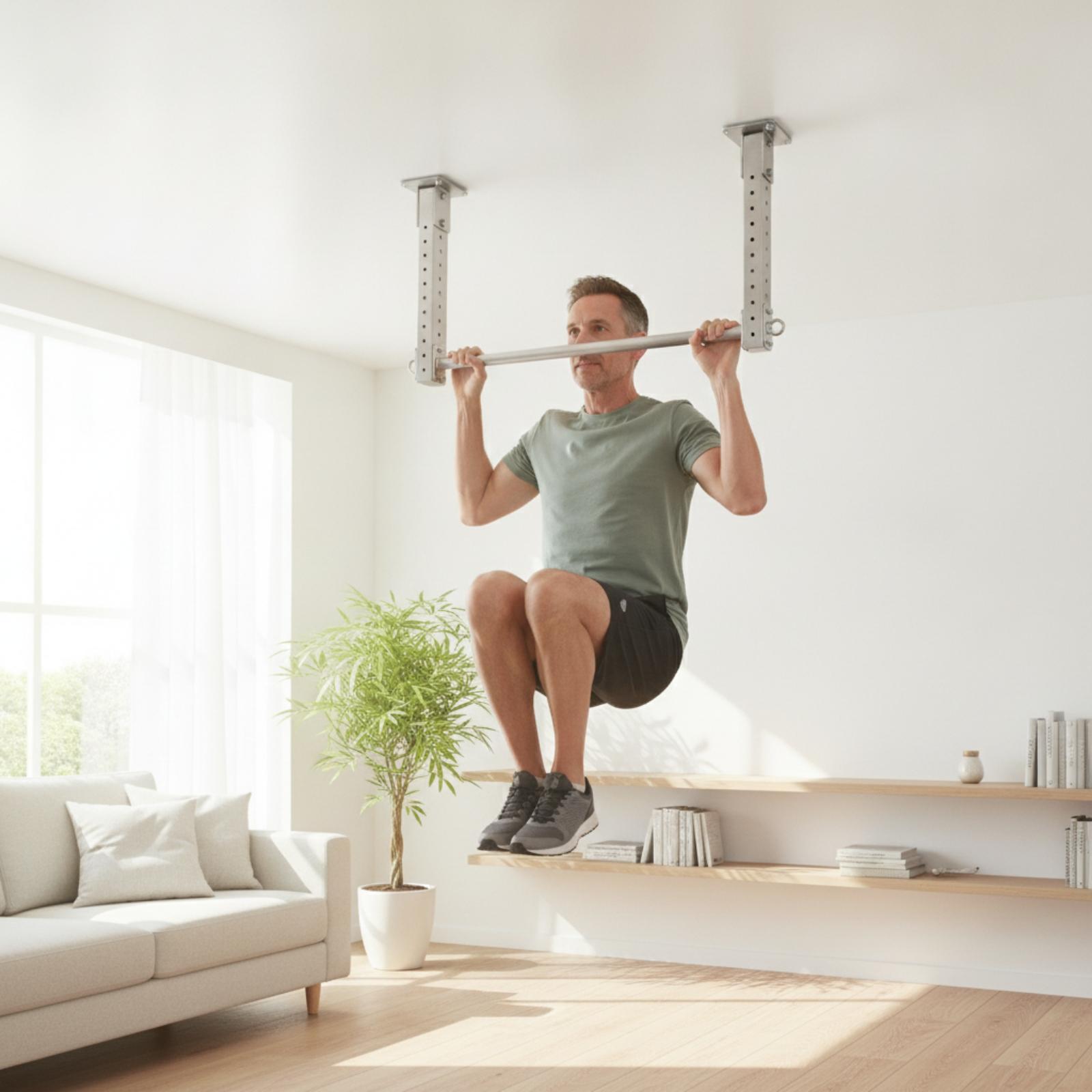 Multifunction Adjustable Ceili - đánh giá và giá Pull Up Bar Grip